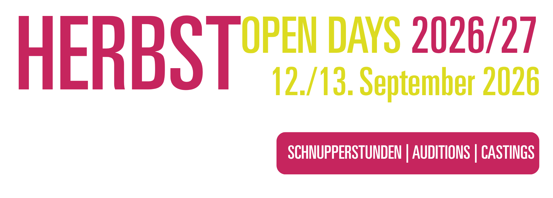 Herbst Open Days 2026